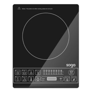 NNEAGS Cooktop Electric Smart Induction Cook Top Portable Kitchen Cooker Cookware