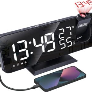 DistinQ Alarm Clock Radio with Projection