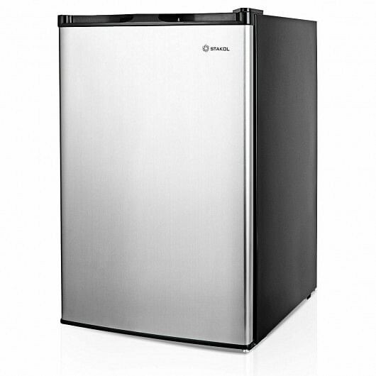 3 Cubic Feet Compact Upright Freezer with Stainless Steel Door - Image 6