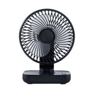 NNEDSZ Black Portable Mini Fan - Compact, Quiet, and Rechargeable for Personal Cooling